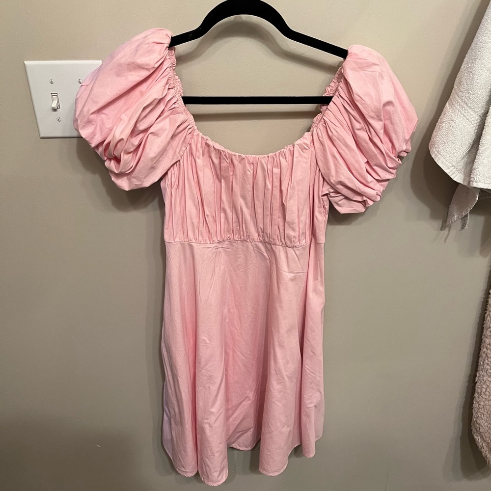 Abercrombie pink mini dress